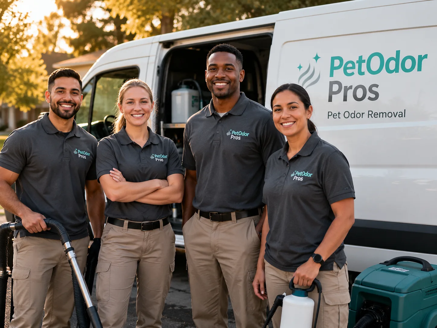 Pet Odor Removal team serving Willoughby, OH